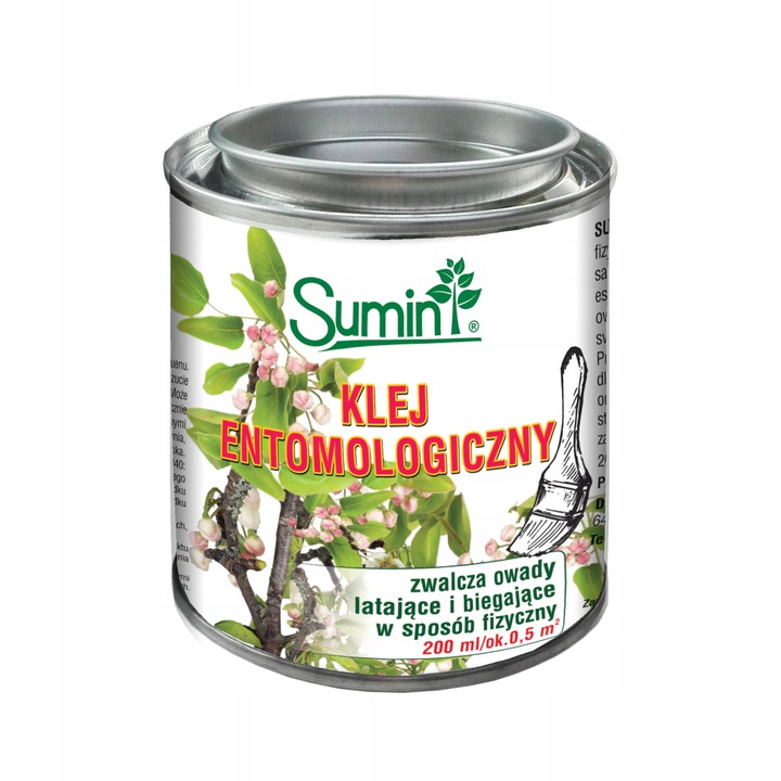 KLEJ ENTOMOLOGICZNY ZWALCZA OWADY SZKODNIKI SUMIN 200 ml x 2