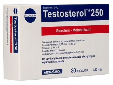 Mocny Preparat Testosterol + Meta Masa Siła libido Testosteron sterole