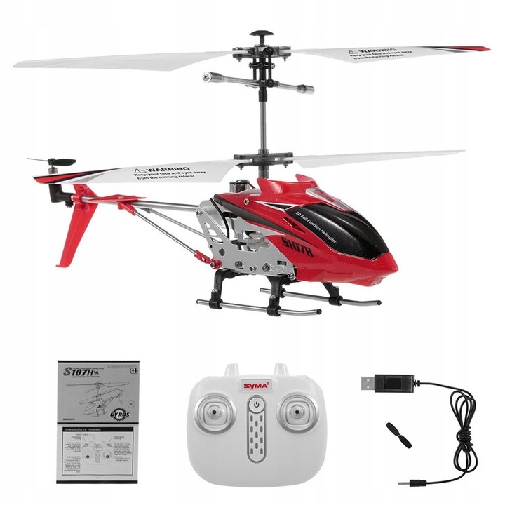 HELIKOPTER ZDALNIE STEROWANY S107H NA PILOTA R/C ŚMIGŁOWIEC SAMOLOT SYMA