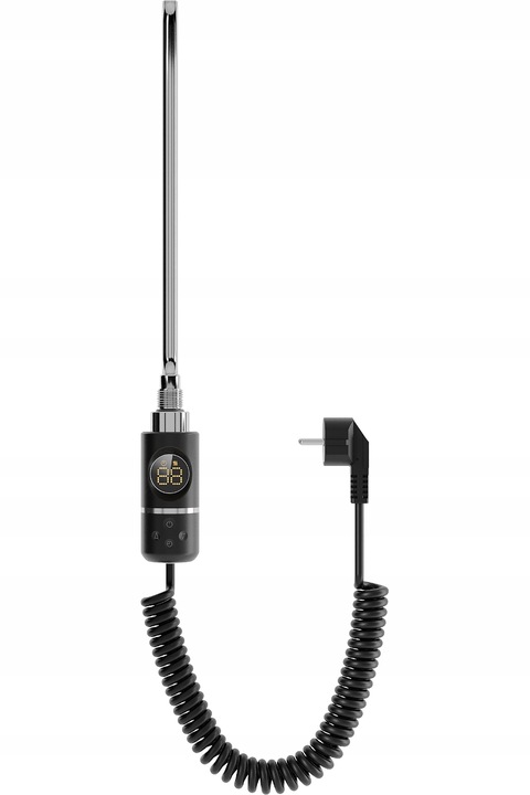 MEXEN FA-I GRZAŁKA ELEKTRYCZNA DO GRZEJNIKA Z TERMOSTATEM 300 W CZARNA