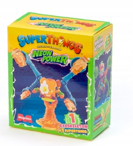 SUPER ZINGS THINGS Turbo Ice + Egzoszkielet SUPERTHINGS seria 11 12 Pojazd