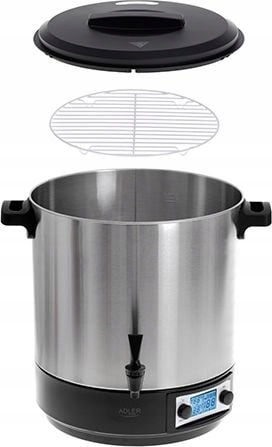 Adler Elektryczny garnek do pasteryzacji 28 L AD 4496