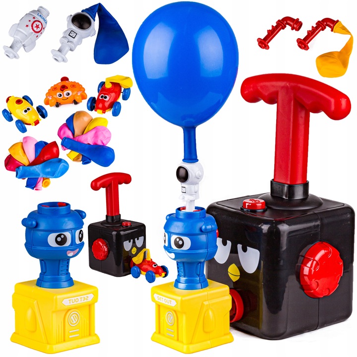 WYRZUTNIA AERODYNAMICZNA BALONÓW POMPKA SAMOCHÓD