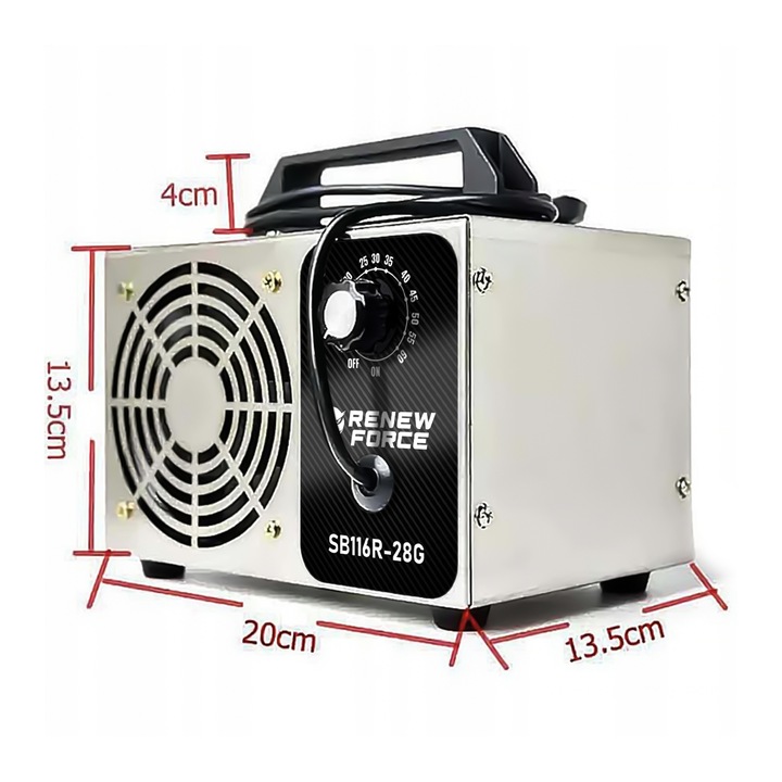 Generator ozonu Renew Force OZONATOR OCZYSZCZACZ POWIETRZA DO DOMU MOCNY