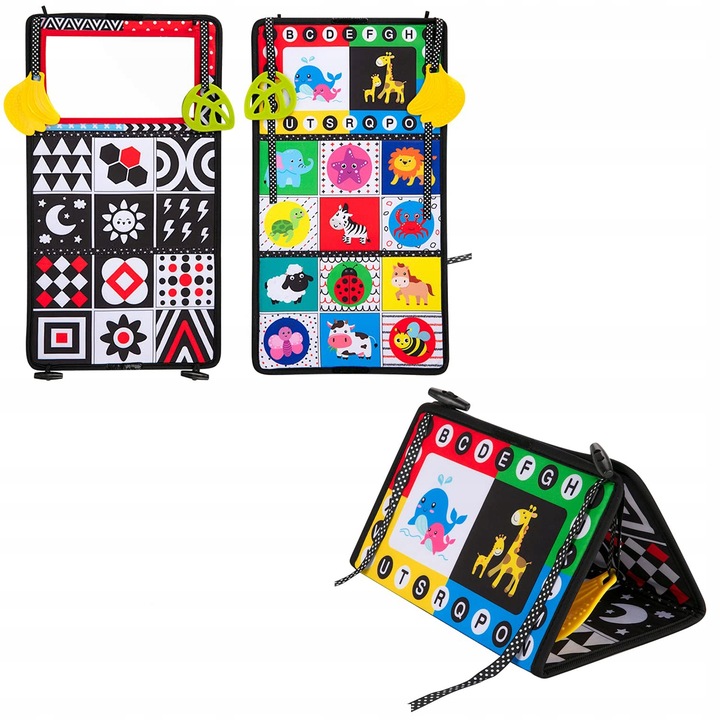 ZABAWKA SENSORYCZNA SKŁADANA Z LUSTERKIEM DLA DZIECI Wersja cyfrowa