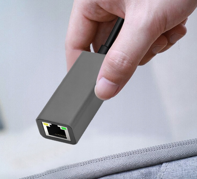 PRZEJŚCIÓWKA USB ETHERNET ADAPTER KARTA SIECIOWA LAN GIGABIT RJ45 1000MB