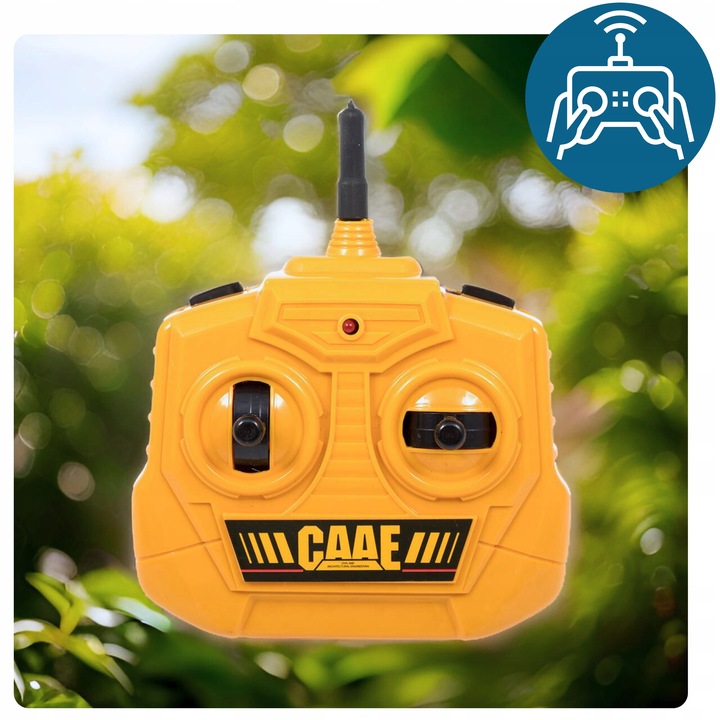 Zdalnie sterowana koparka dla dzieci jeżdżąca plac budowy PILOT Mocna RC