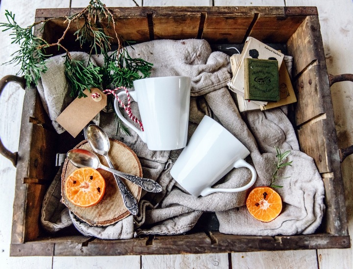 Kubki ceramiczne białe GLASMARK zestaw 6szt kawę latte herbatę 250ml