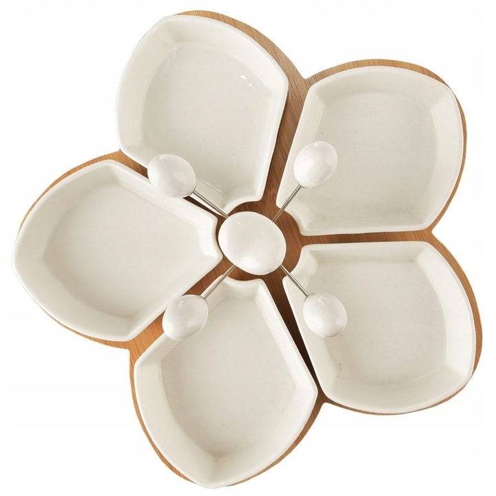 Talerz DO PRZEKĄSEK DIPÓW sosów przystawek miseczki na przekąski przystawki