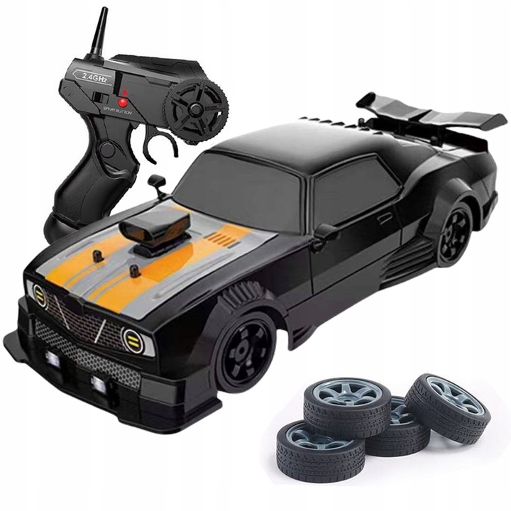 Samochód Zdalnie Sterowany RC Auto na pilot 4x4 DUŻY Drift led dym do drift