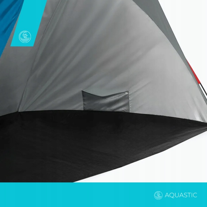 Namiot plażowy AQUASTIC Concielo niebieski OS LEKKOŚĆ WYTRZYMAŁOŚĆ