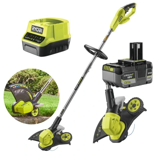 RYOBI PODKASZARKA KOSA AKUMULATOROWA 33cm 18V KRAWĘDZIARKA RY18LT33A +5Ah