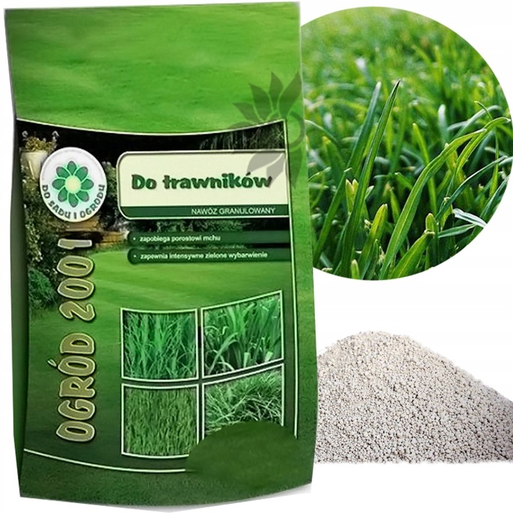 NAWÓZ S TRAWNIK 10kg DO TRAWY ZWARTA DARŃ WYBARWIA