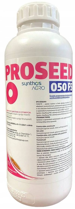 PROSEED 050FS 1L Zaprawa do Zbóż Ozimych Jarych Difenokonazol Fludioksonil