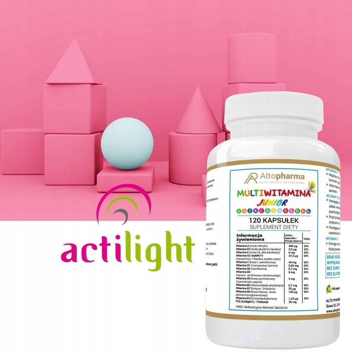 Multiwitamina JUNIOR witaminy dla dzieci 120k