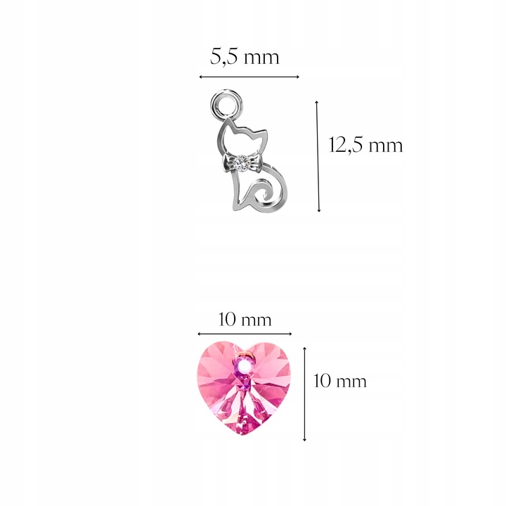 Bransoletka dla Dziewczynki z Kotkiem Srebro 925 Bransoletka Dziecko Kotek