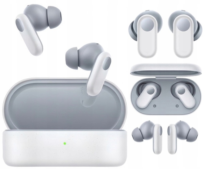 BIAŁE SŁUCHAWKI DOKANAŁOWE OPPO Enco Buds2 Pro Do Telefonów Bluetooth