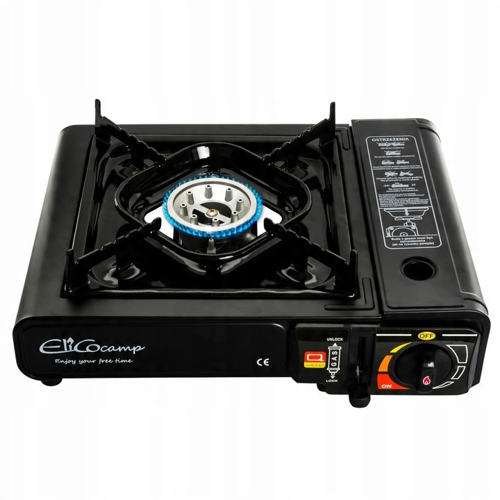 Kuchenka turystyczna walizkowa gazowa Elico BDZ-155B
