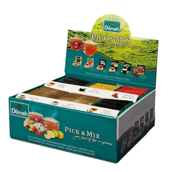 Dilmah Pick'n'Mix herbata 120 kopert