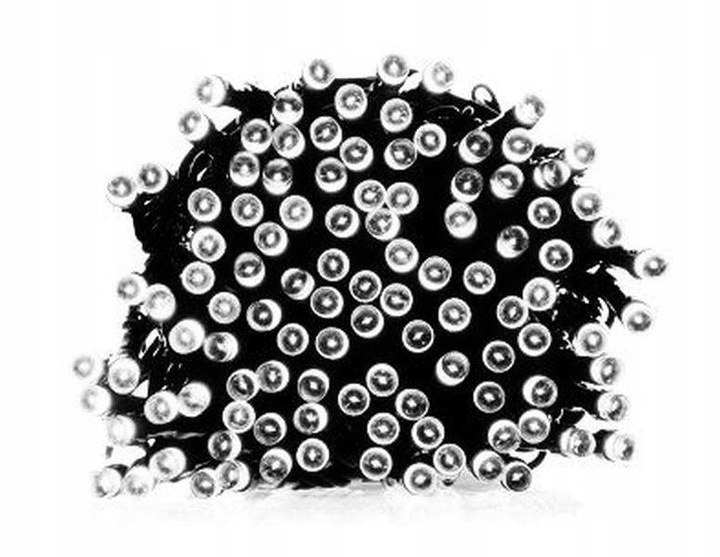 Lampki CHOINKOWE 500 LED ŚWIĄTECZNE BIAŁE ZIMNE ZEWNĘTRZNE WEWNĘTRZNE