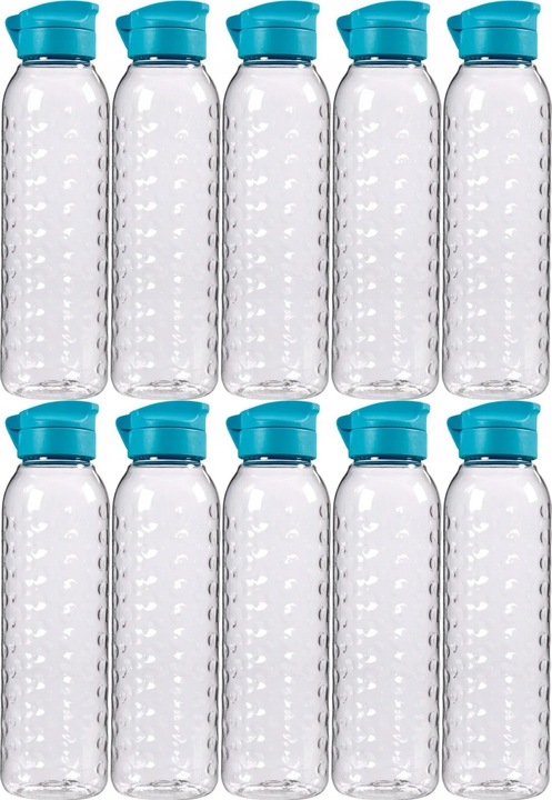 Butelka plastikowa Curver 750 ml przeźroczysta z bidonem x10