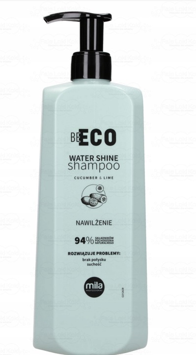 MILA BE ECO WATER SHINE SHAMPOO 900 ML NAWILŻA