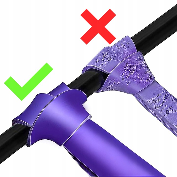 Zestaw 5 Gumy Taśmy Oporowe do Ćwiczeń Treningowe Powerband WYSOKA JAKOŚĆ