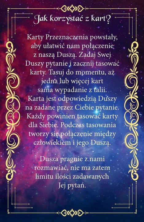 Karty Przeznaczenia Anna Głowacz