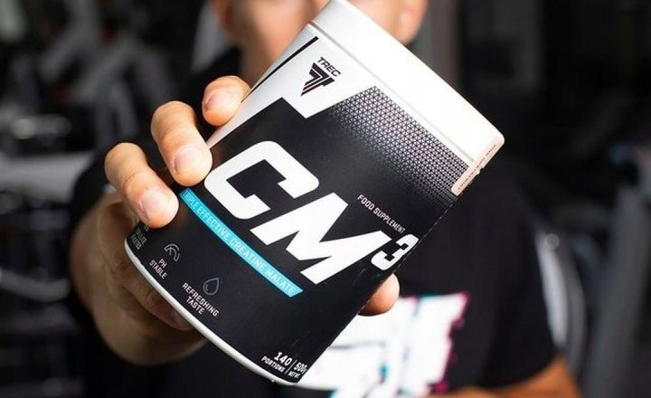 TREC CM3 500G TCM TREC NITROBOLON 300g TREC GLUTAMINE 400g zestaw