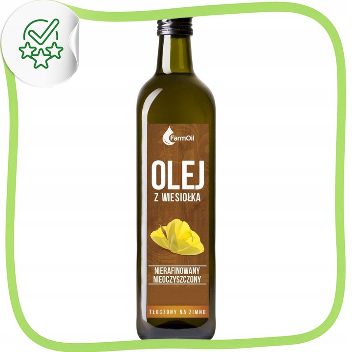 OLEJ Z WIESIOŁKA DWULETNIEGO TłoczonyNaZimno 500ml