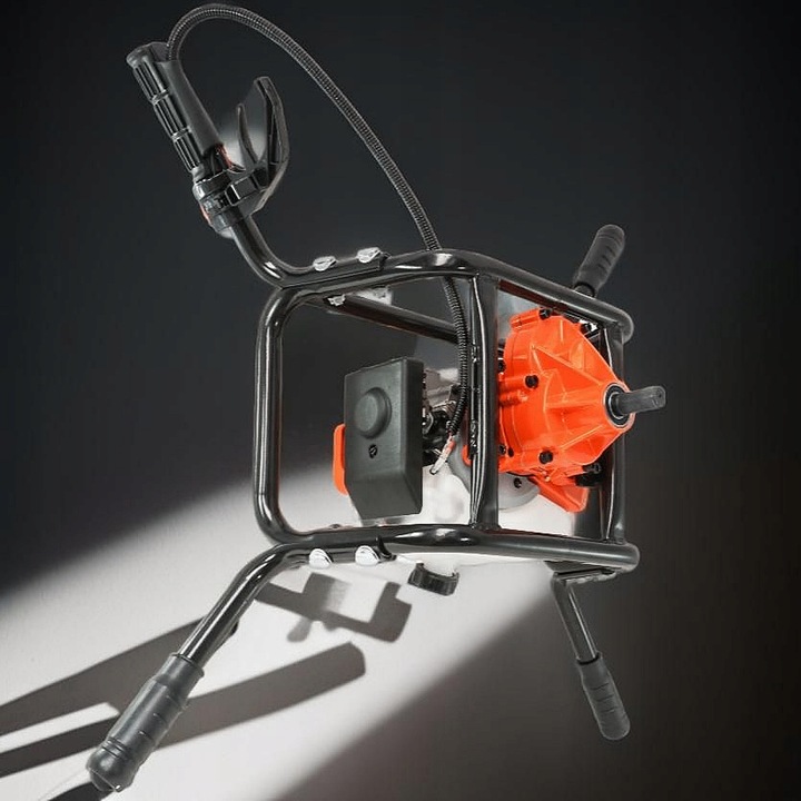 ŚWIDER SPALINOWY WIERTNICA GLEBOWA DO ZIEMI GLEBY ZESTAW + WIERTŁA + OLEJ