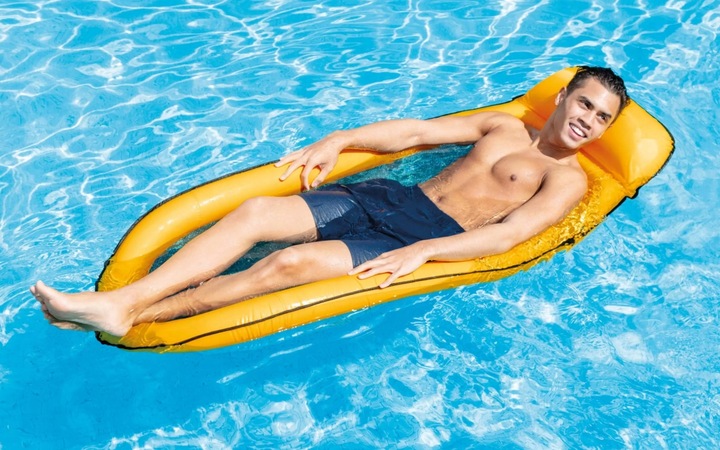 Intex Materac do basenu z siatką Mesh 58836EU ŻÓŁTY