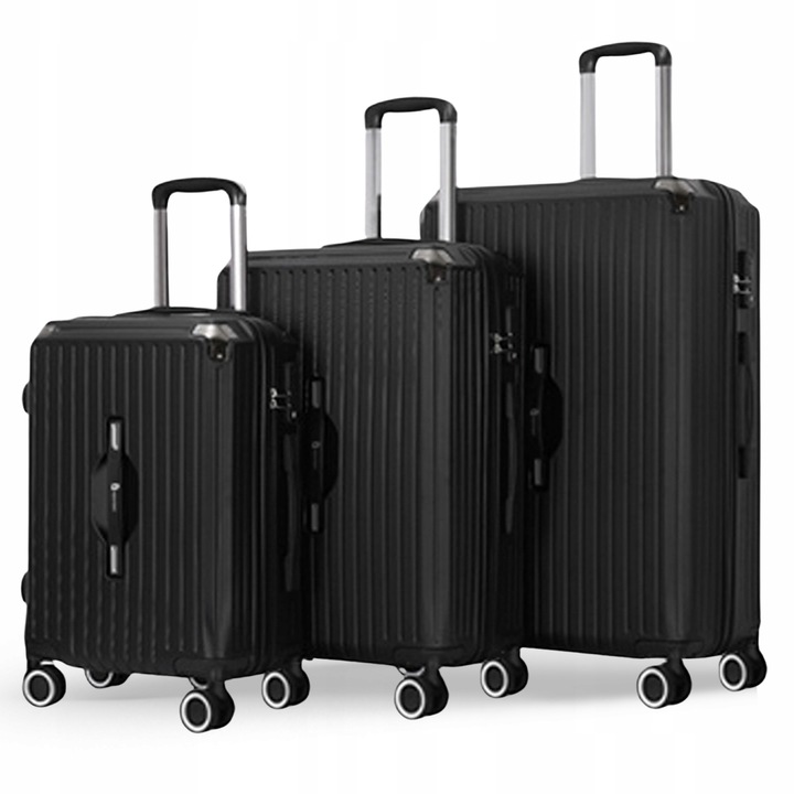 WALIZKA DUŻA PODRÓŻNA BAGAŻ NA KÓŁKACH ABS TWARDA TORBA MOCNA NEW XXL