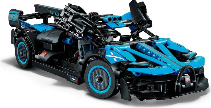 KLOCKI LEGO TECHNIC 42162 BUGATTI BOLIDE AGILE BLUE NOWE DLA DZIECI + TORBA