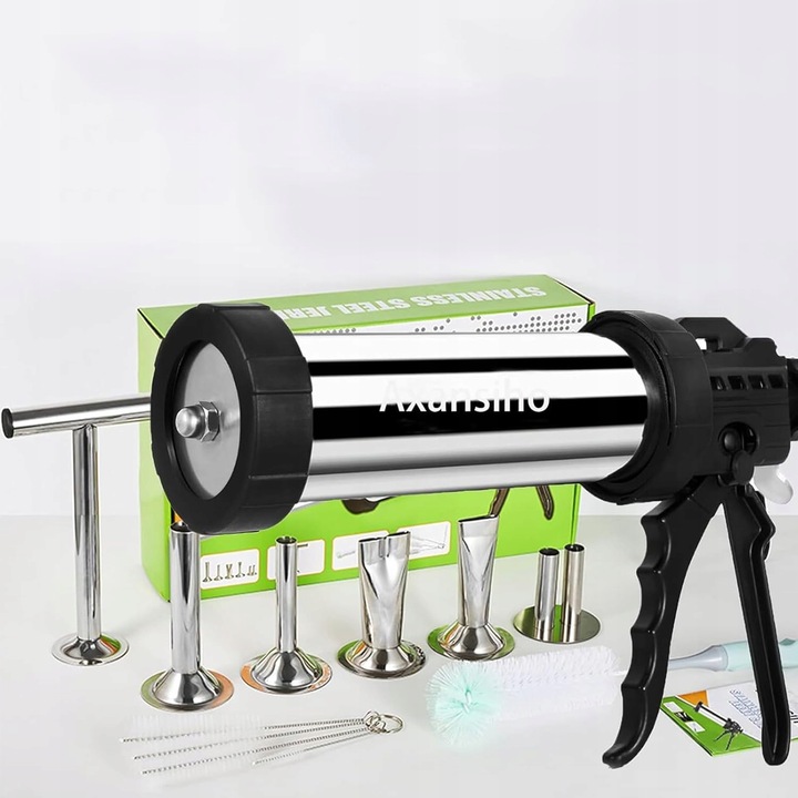 NADZIEWARKA DO KIEŁBASY I JERKY WIELOFUNKCYJNY MASZYNKA DO KIEŁBAS SZPRYCA