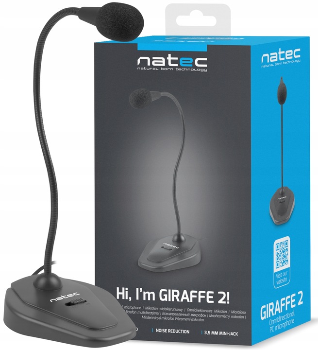 MIKROFON KOMPUTEROWY STATYW DO ROZMÓW SKYPE ONLINE DISCORD