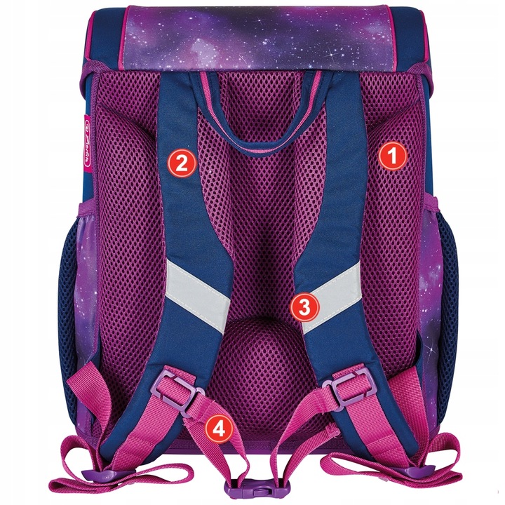 TORNISTER PLECAK HERLITZ LOOP GALAXY PRINCESS 1-3