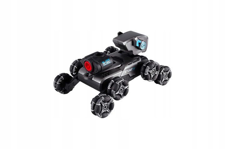 Zdalnie Sterowany Pies Robot 8 Kół Gesty Muzyka Para Wodna Obrót 360 LED