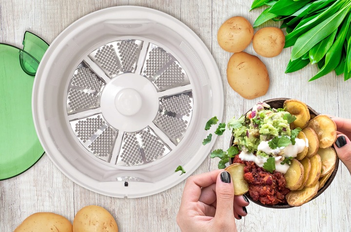 MASZYNKA DO OBIERANIA ZIEMNIAKÓW OBIERACZKA WIRÓWKA ELEKTRYCZNA SKROBACZKA