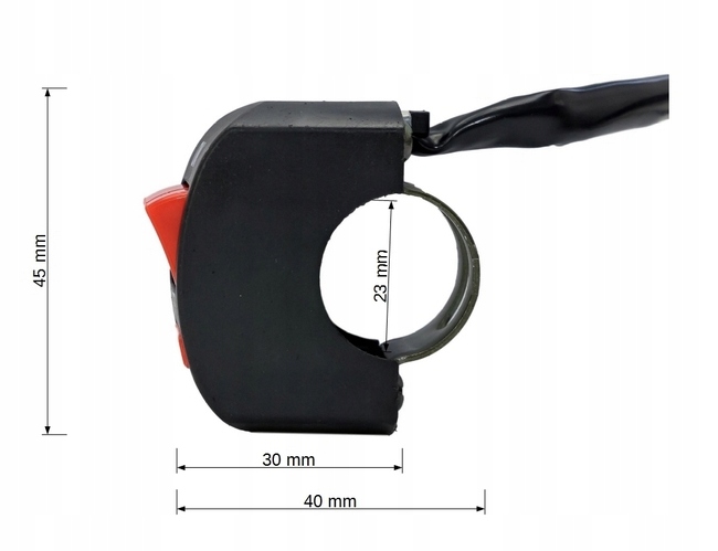 Lampa halogen LED COMBO 180W + włącznik do Quada