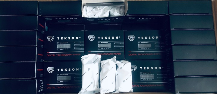 Papier do Tachografów - Tekson - 30 szt