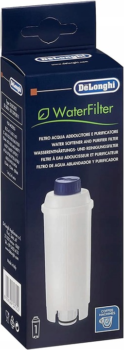 2x FILTR Wkład filtrujący De'Longhi SER3017 DLS C002 DO WODY EKSPRESU