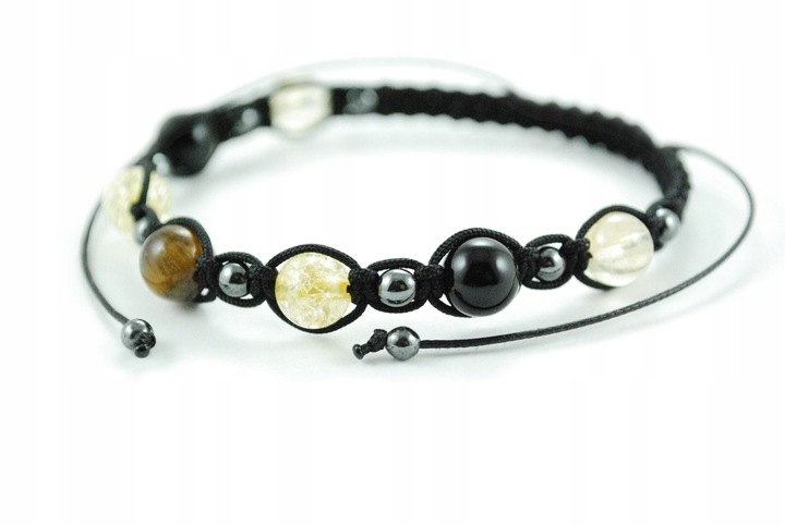 Bransoletka makrama znak zodiaku LEW zodiak