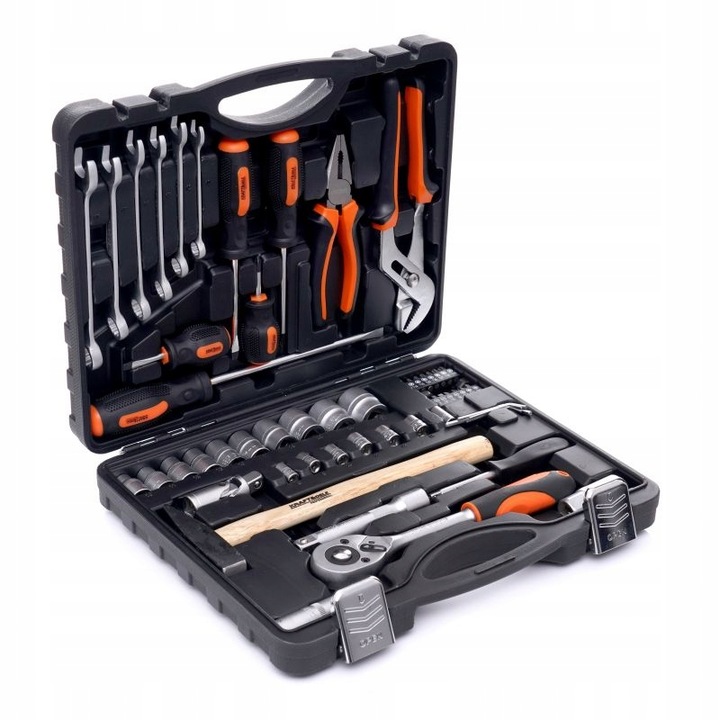 ZESTAW NARZĘDZI KLUCZY BITÓW CR-V WALIZKA 56 EL