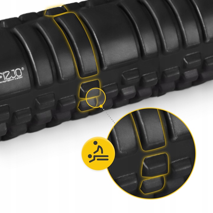 ROLLER WAŁEK DO MASAŻU ROLLOWANIA PLECÓW TWARDY CROSSFIT AUTOMASAŻ FITNESS