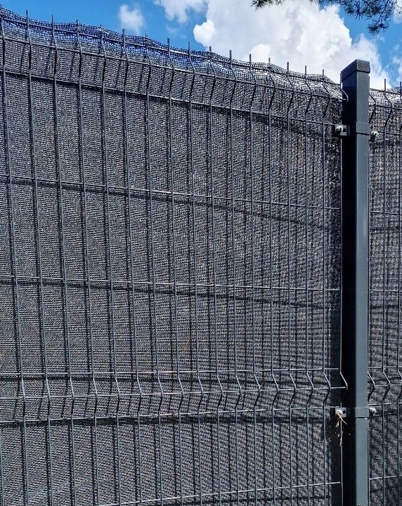 SIATKA CIENIUJĄCA 95% OSŁONA 1,5x25m ANTRACYT MASKUJĄCA NA OGRODZENIE PŁOT