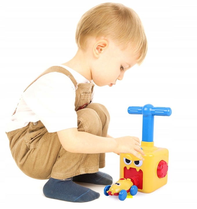 Power Balloon AUTA Z NAPĘDEM pompka balony pojazdy