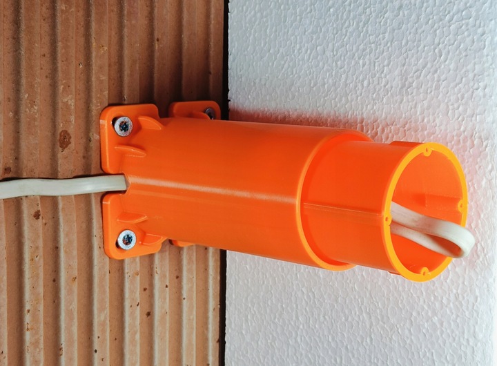 PUSZKA ELEKTRYCZNA DO ELEWACJI 150-210 MM, STEROPIAN, REGULOWANA