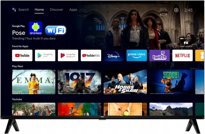 Telewizor TCL 32S5400A 32" LED Android Smart WiFi TV