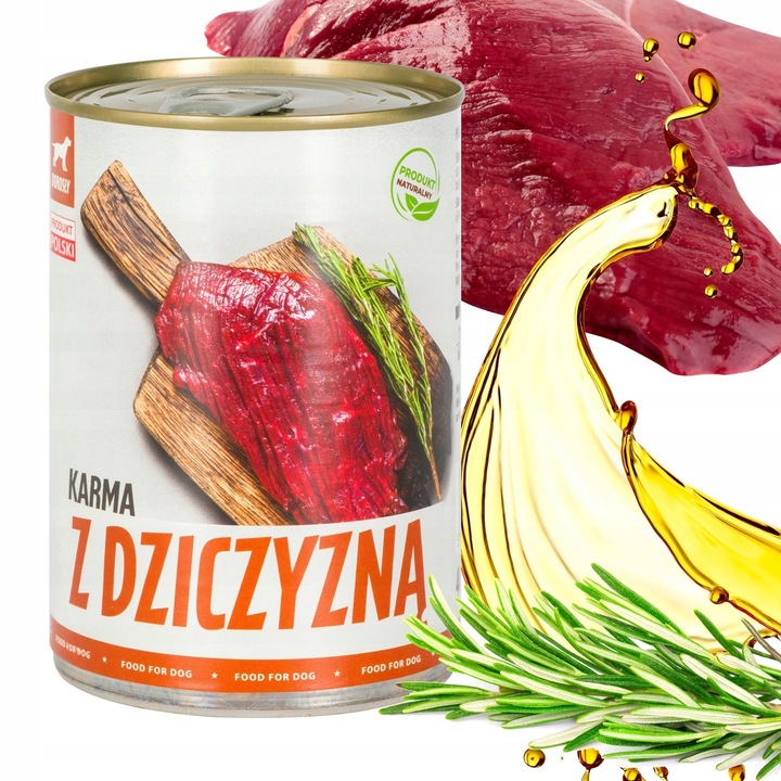 MOKRA KARMA DLA PSA 24 x 400g. RAFI + TUF TUF MIX SMAKÓW 9,6 kg W PUSZCE